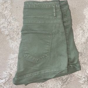 Olive Green Shorts
